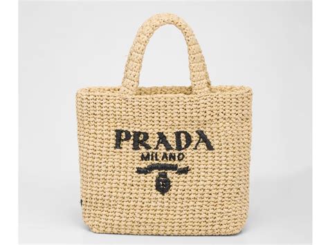 borsa prada paglia prezzo|borse prada donna 2023.